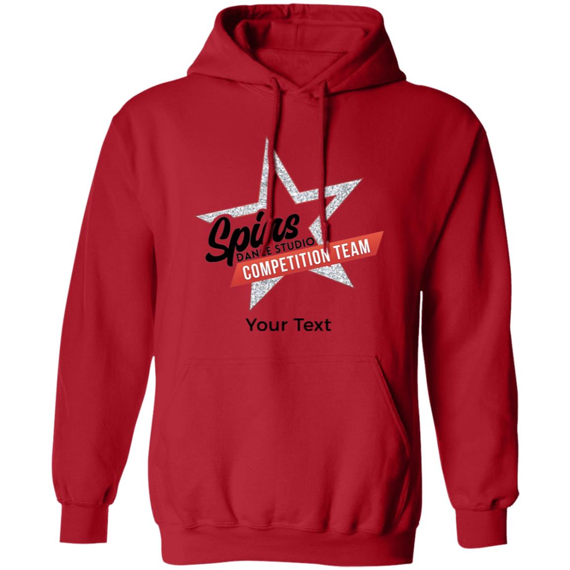 Spins Comp Team Personalized Pullover Hoodie