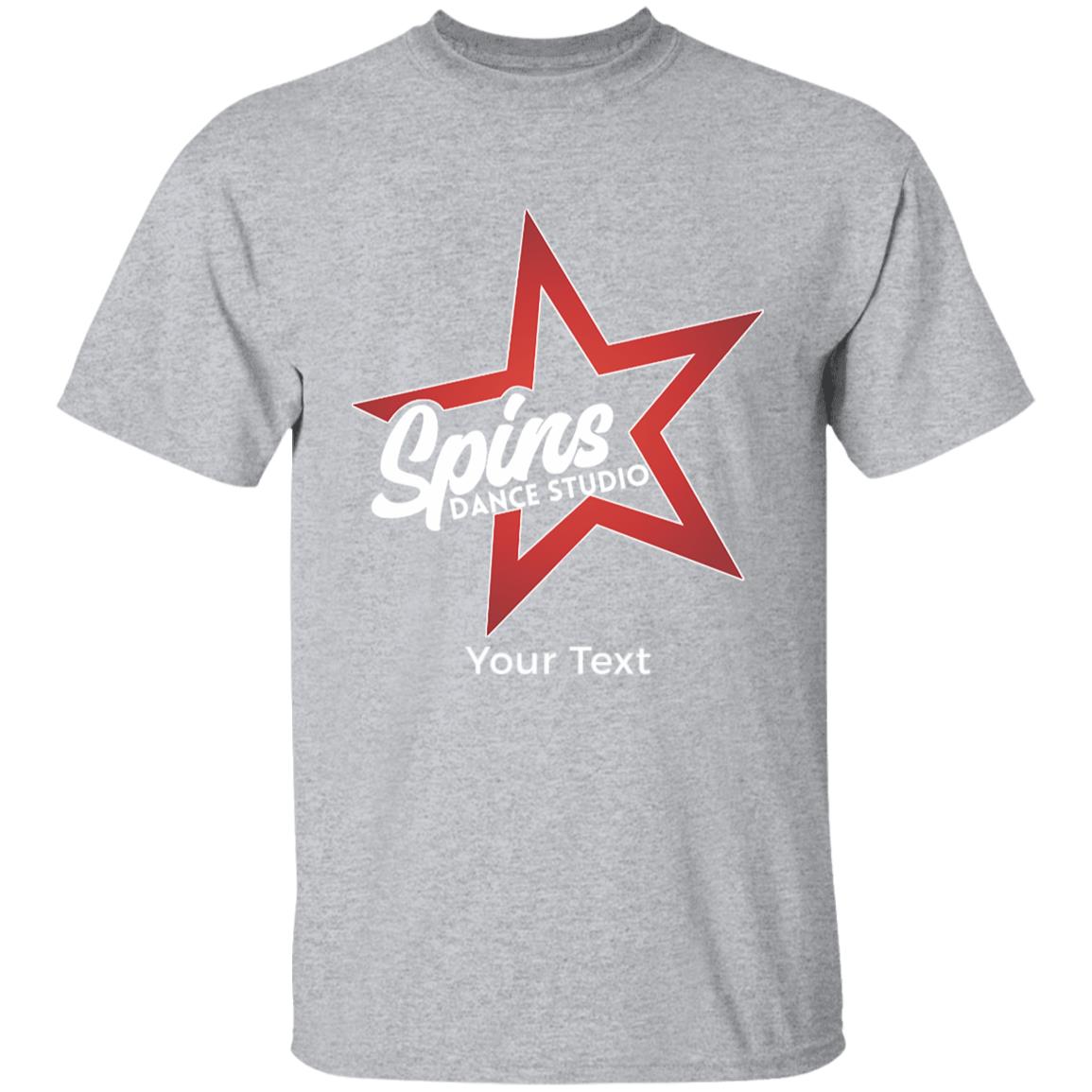 Spins Personalized Youth 100% Cotton T-Shirt