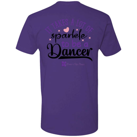 FCD it takes a lot of sparkle to be a dancer Premium Short Sleeve T-Shirt