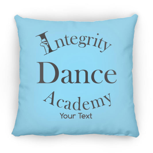 Integrity Dance Academy Personalized Small Square Pillow