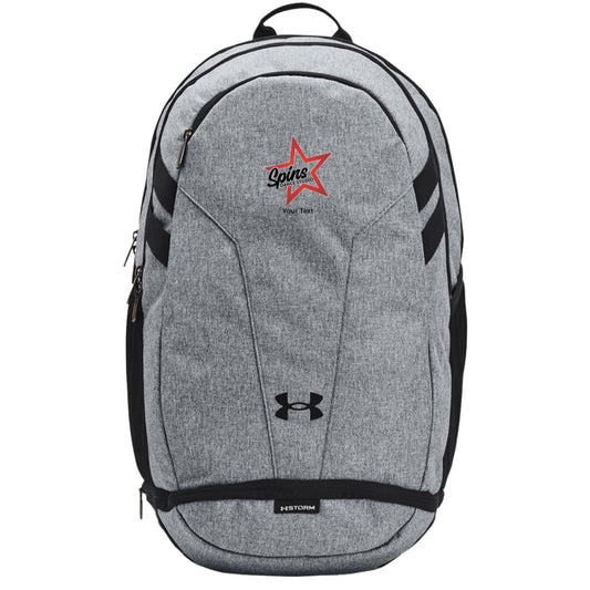 Spins Personalized Under Armour Hustle Backpack