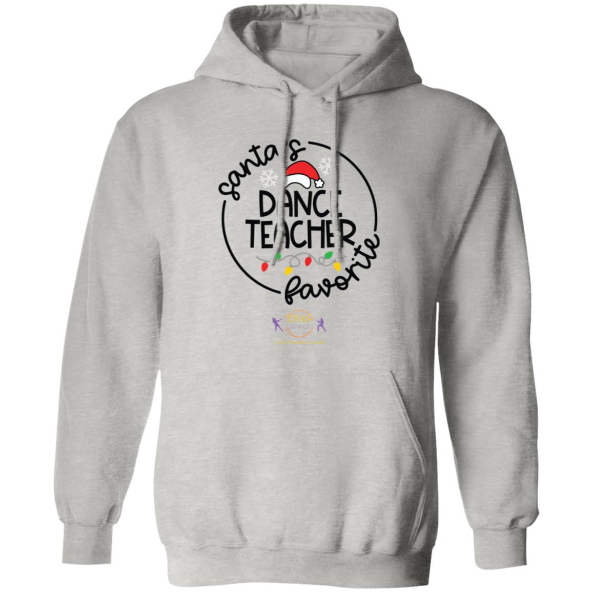 tpas christmas Favorite Dance Teacher Pullover Hoodie