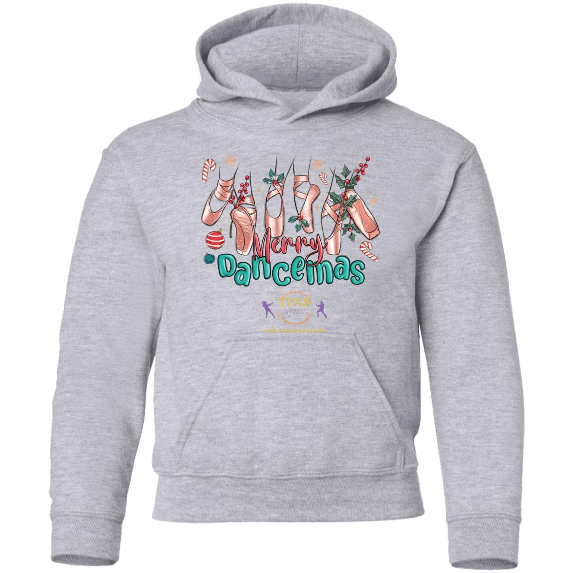 tpas christmas Merry Dancemas fun Youth Pullover Hoodie