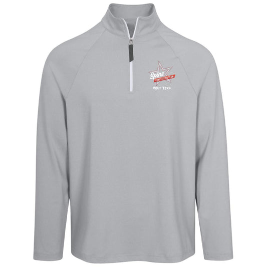 Spins Comp Team Personalized CrownLux Mens Quarter Zip