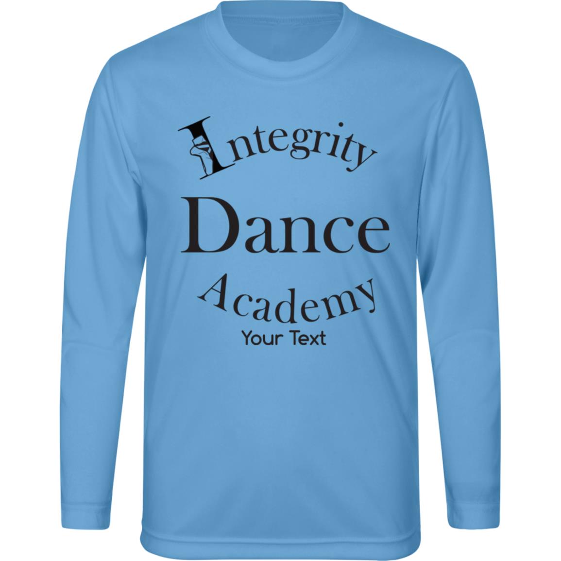 Integrity Dance Academy Personalized Youth Zone Long Sleeve Tee