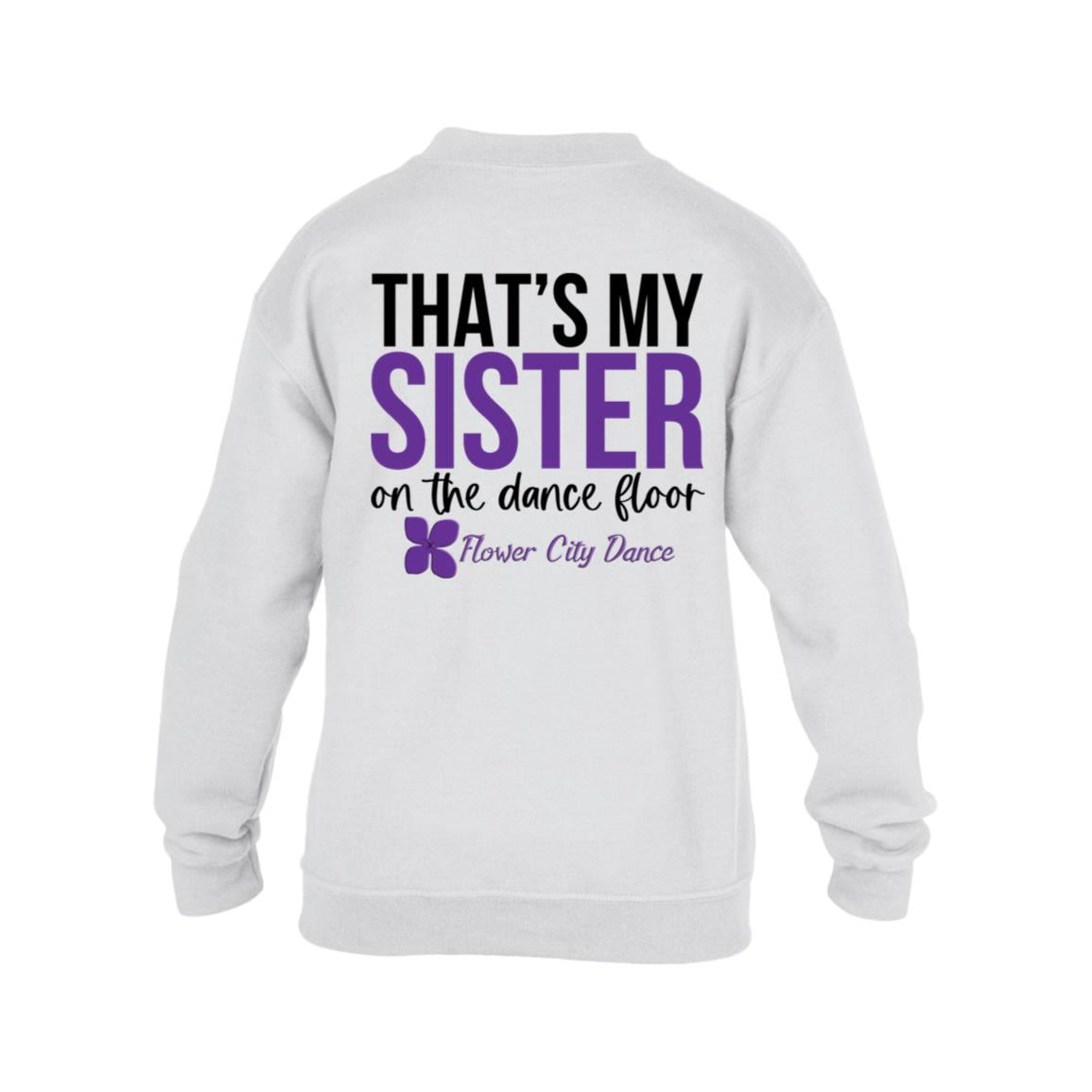 FCD Dance Sister Youth Heavy Blend Fleece Crew