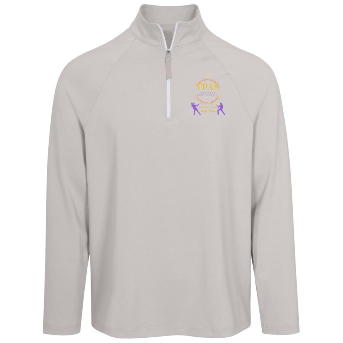 TPAS CrownLux Mens Quarter Zip