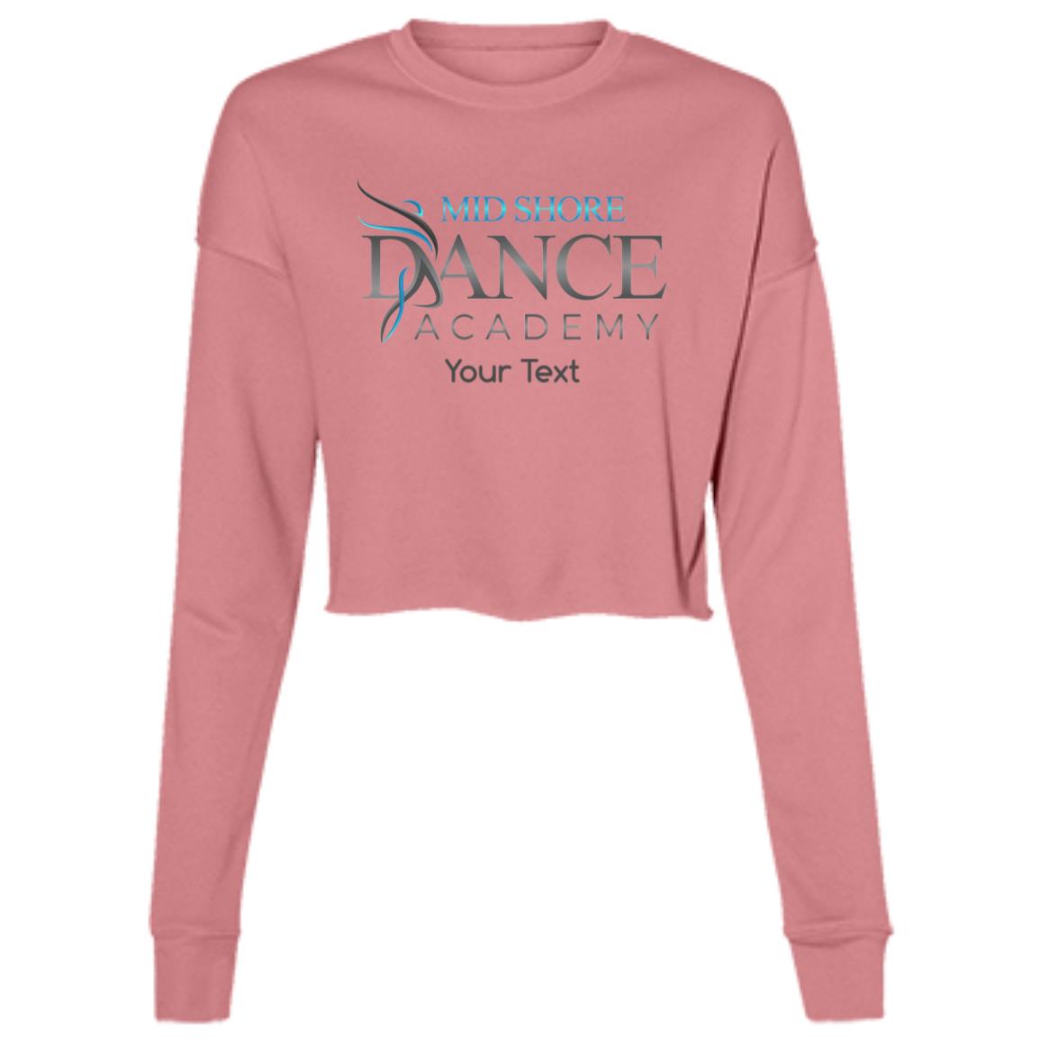 MSDA Personalized Cropped Fleece Crew