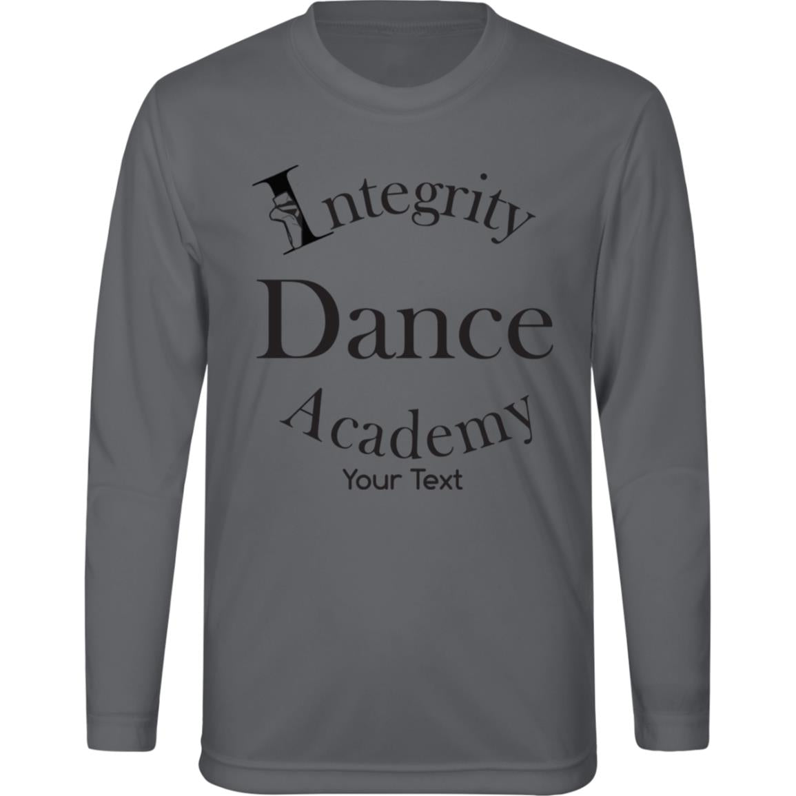 Integrity Dance Academy Personalized Youth Zone Long Sleeve Tee