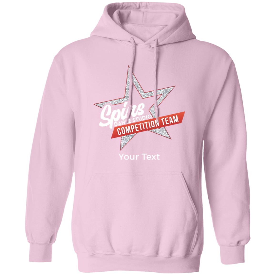 Spins Comp Team Personalized Pullover Hoodie