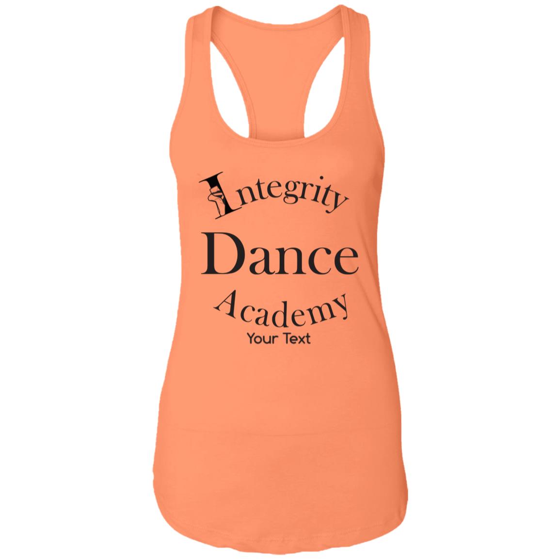 Integrity Dance Academy Personalized Ideal Racerback Tank