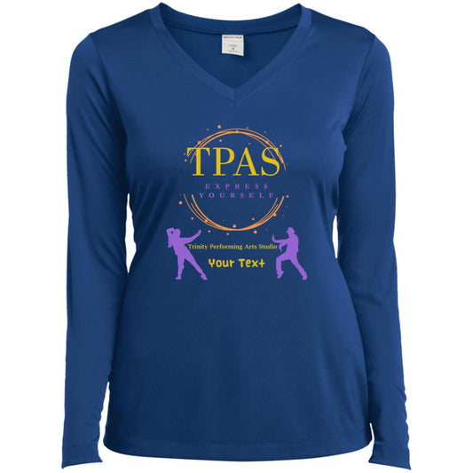 TPAS Ladies’ Long Sleeve Performance V-Neck Tee