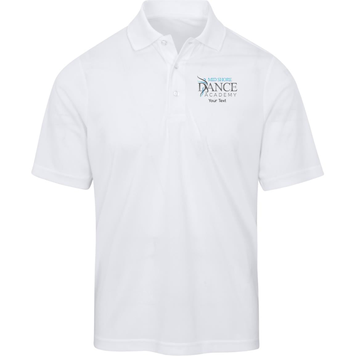 MSDA Personalized Mens Origin Pique Polo