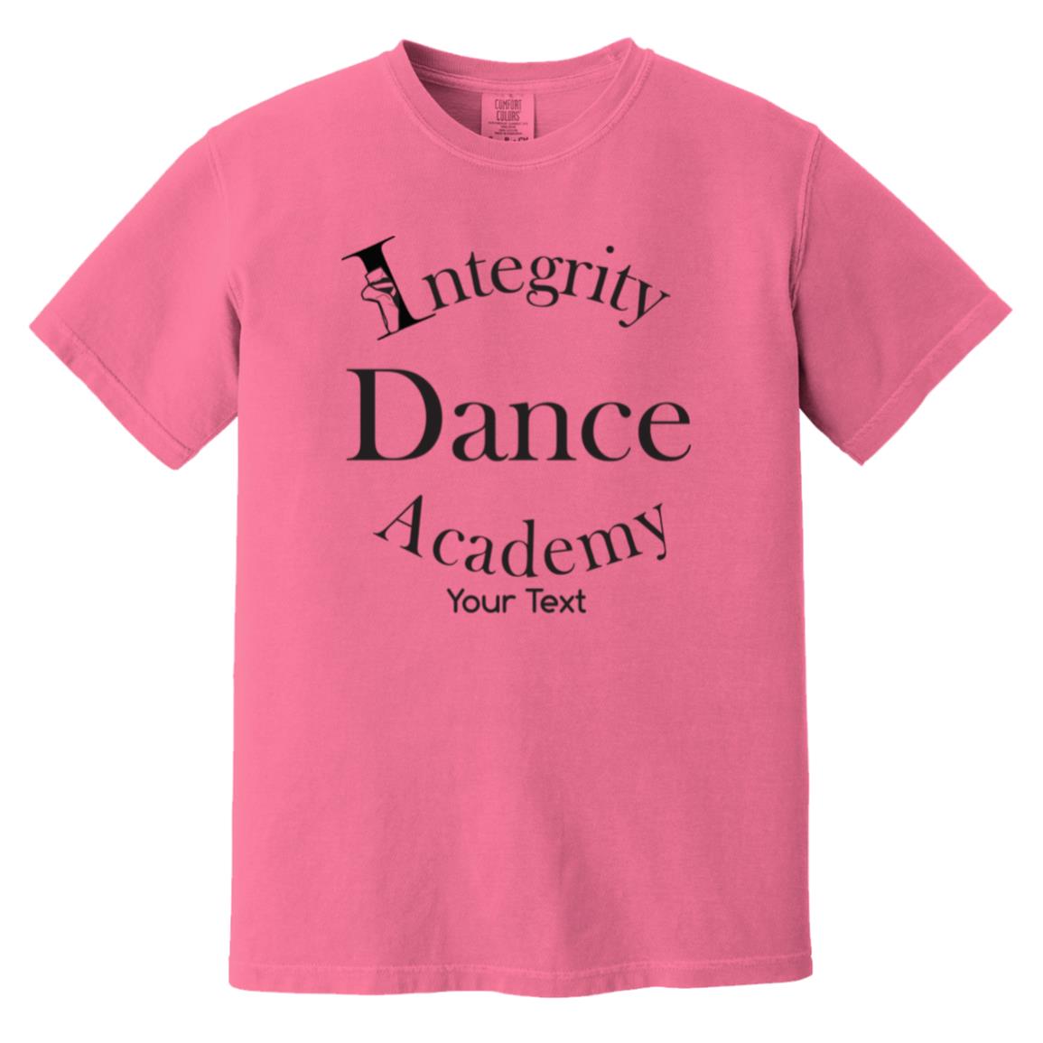 Integrity Dance Academy Personalized Heavyweight Garment-Dyed T-Shirt