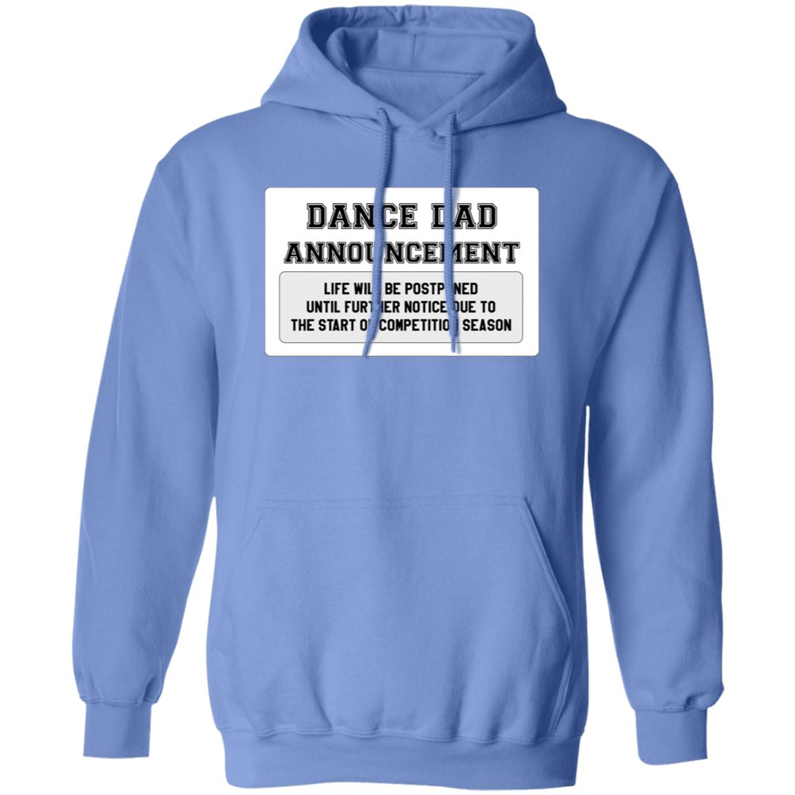 Dance Dad Announcement Pullover Hoodie