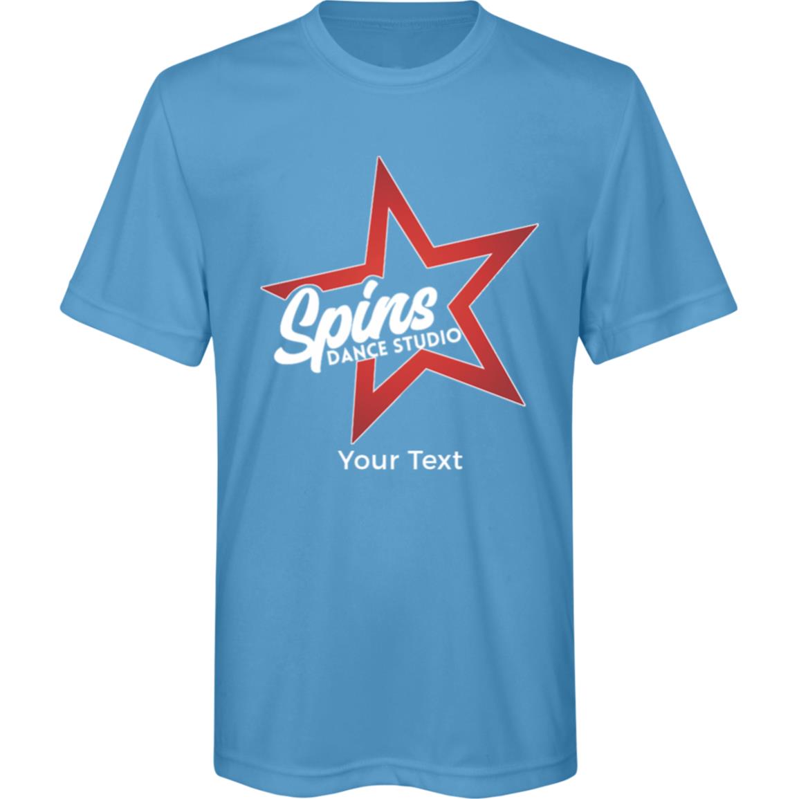 Spins Personalized Youth Zone Tee