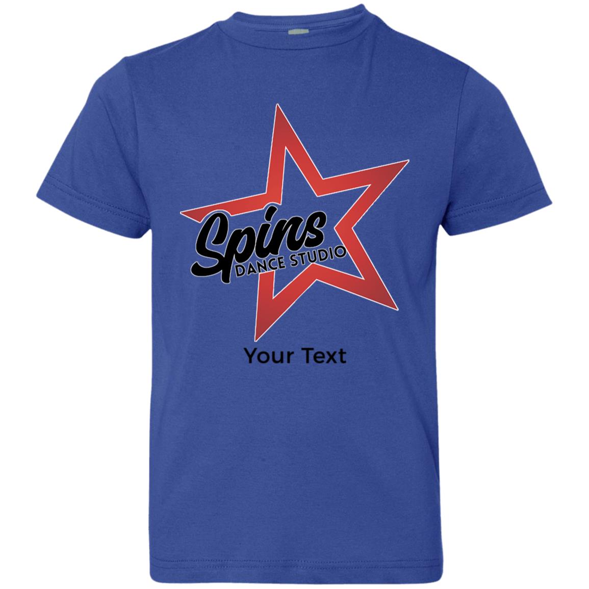 Spins Personalized Youth Jersey T-Shirt