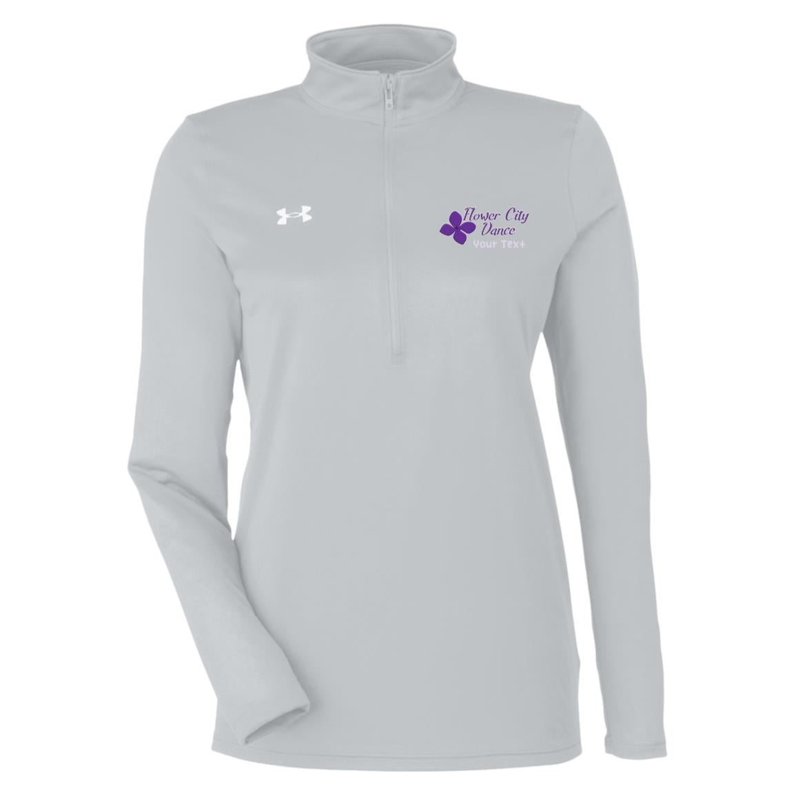 FCD Personalized Under Armour Womens Team Tech Half Zip