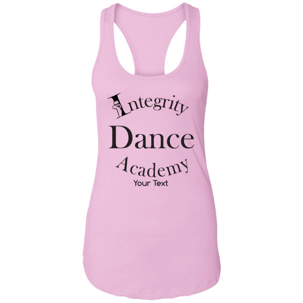 Integrity Dance Academy Personalized Ideal Racerback Tank