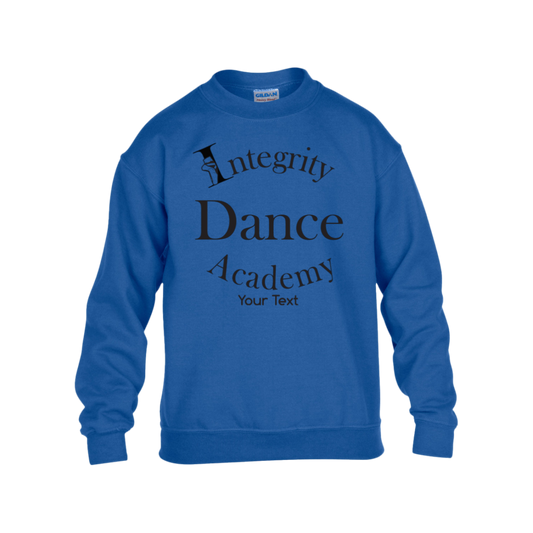 Integrity Dance Academy Personalized Youth Heavy Blend Fleece Crew