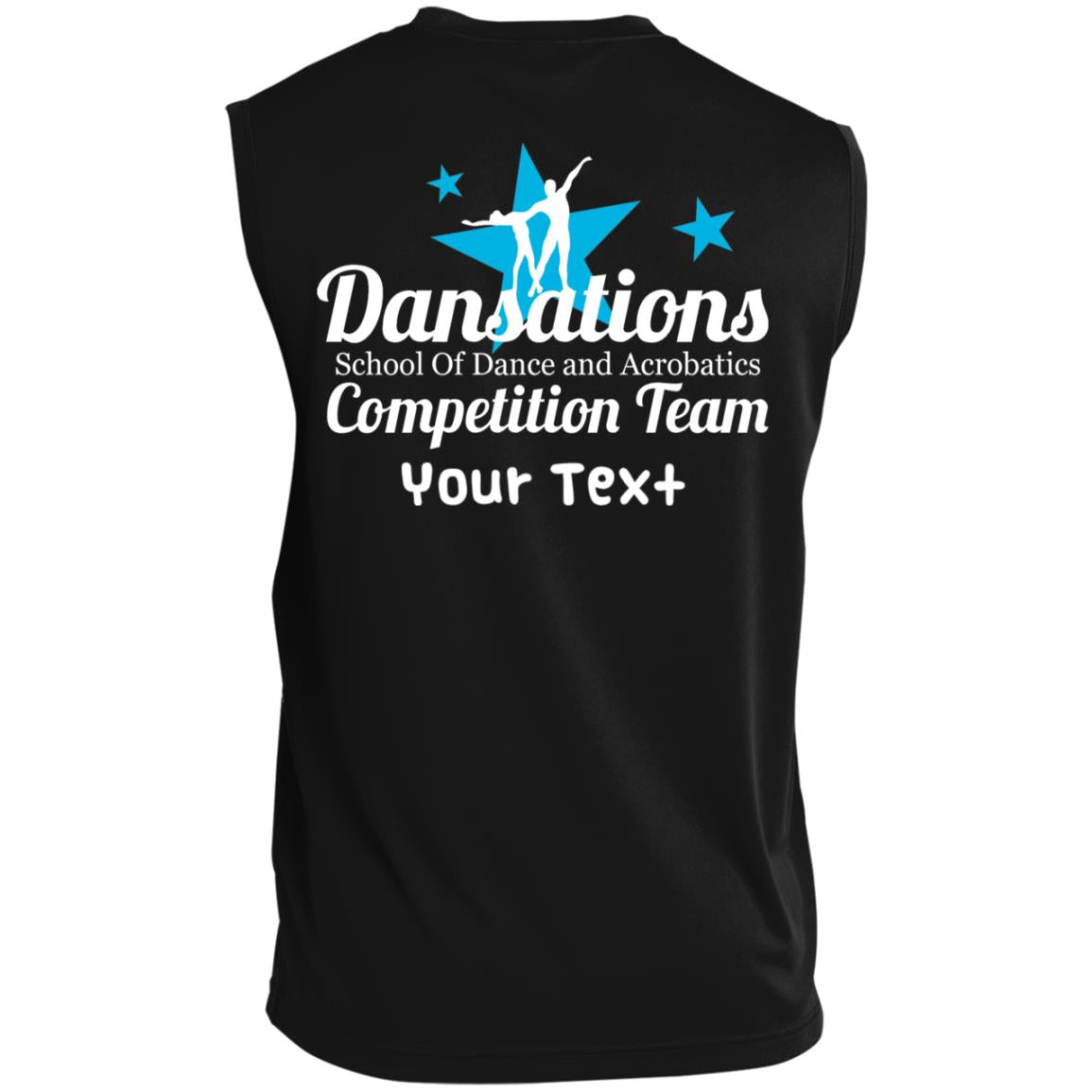 Dansations Competition Team Men’s Sleeveless Performance Tee