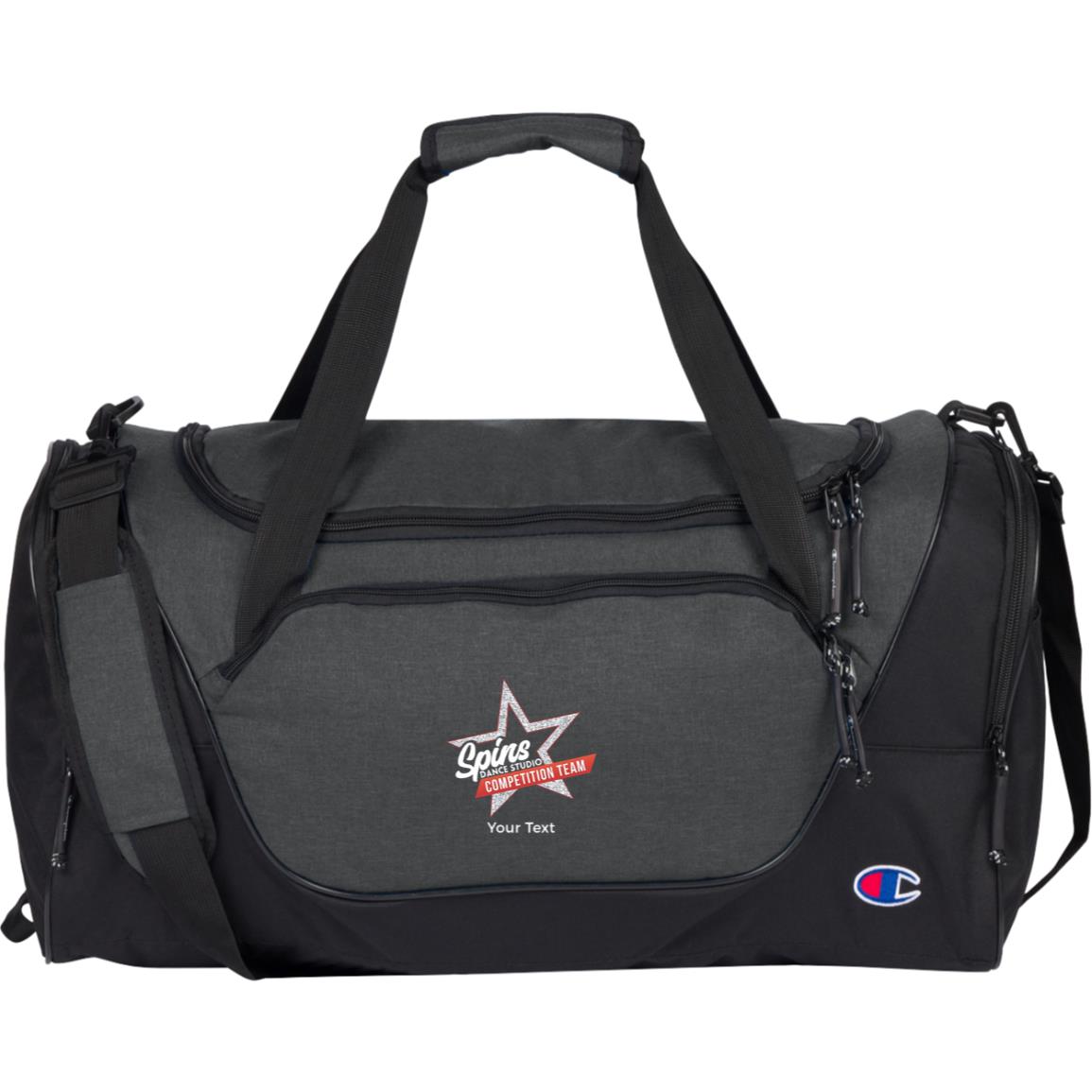 Spins Comp Team Personalized Champion Core Duffel