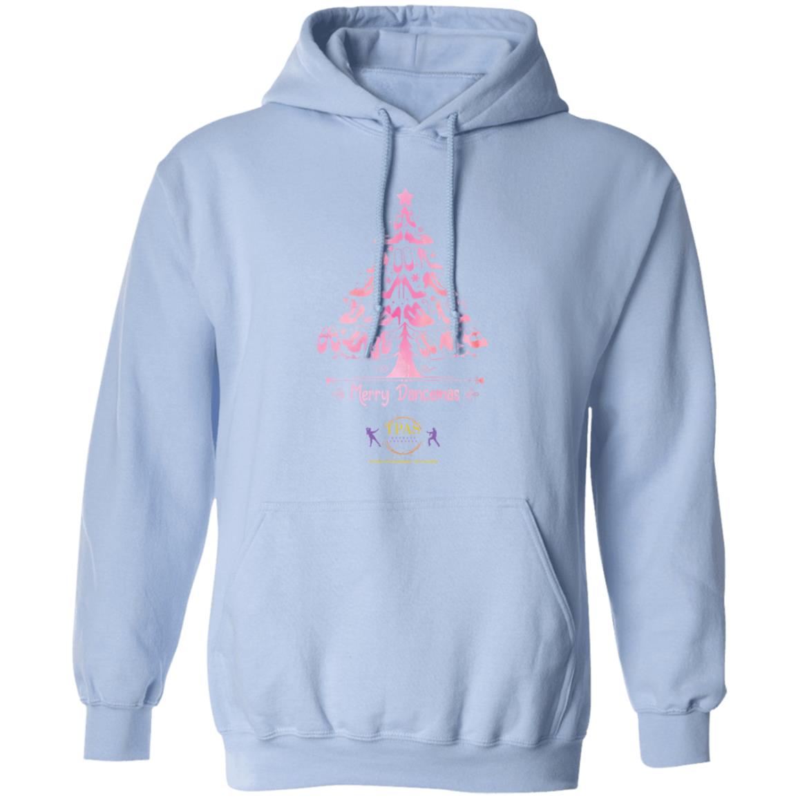 tpas christmas Merry Dancemas Tree Pink Pullover Hoodie