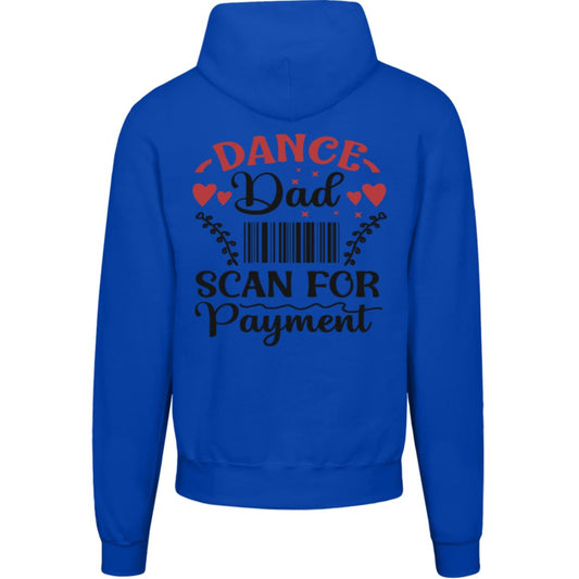 Spins Dance Dad Champion Powerblend Hoodie