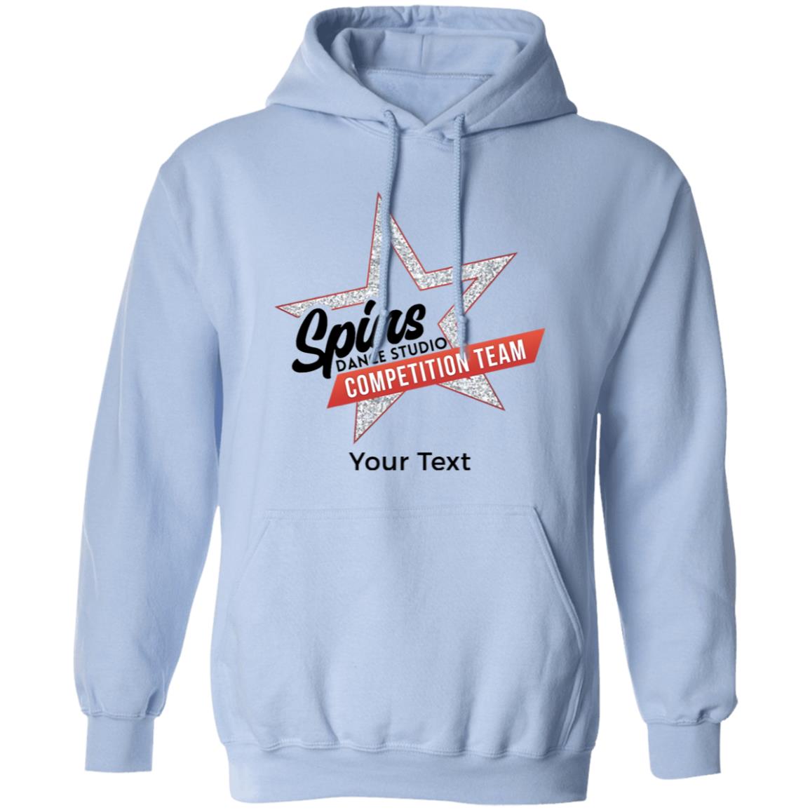 Spins Comp Team Personalized Pullover Hoodie