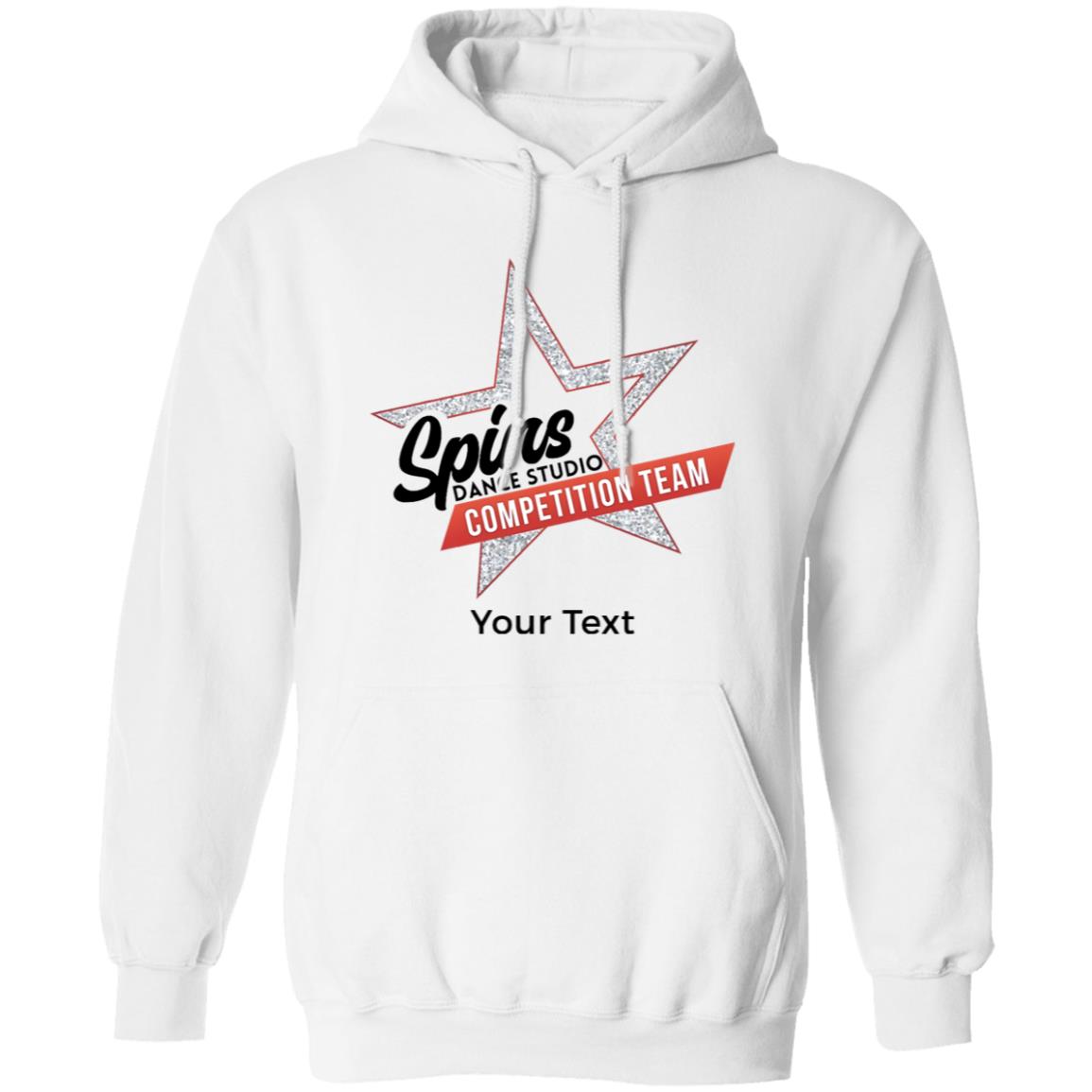 Spins Comp Team Personalized Pullover Hoodie