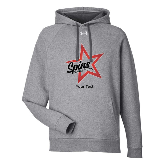 Spins Personalized Under Armour Mens Rival Fleece Hoodie