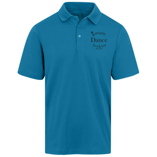 Integrity Dance Academy Personalized CrownLux Mens Plaited Polo