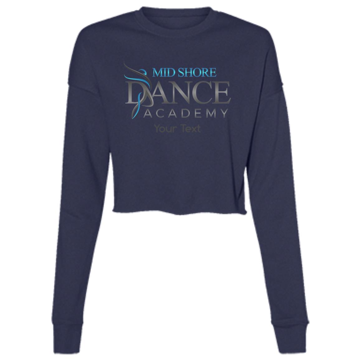 MSDA Personalized Cropped Fleece Crew