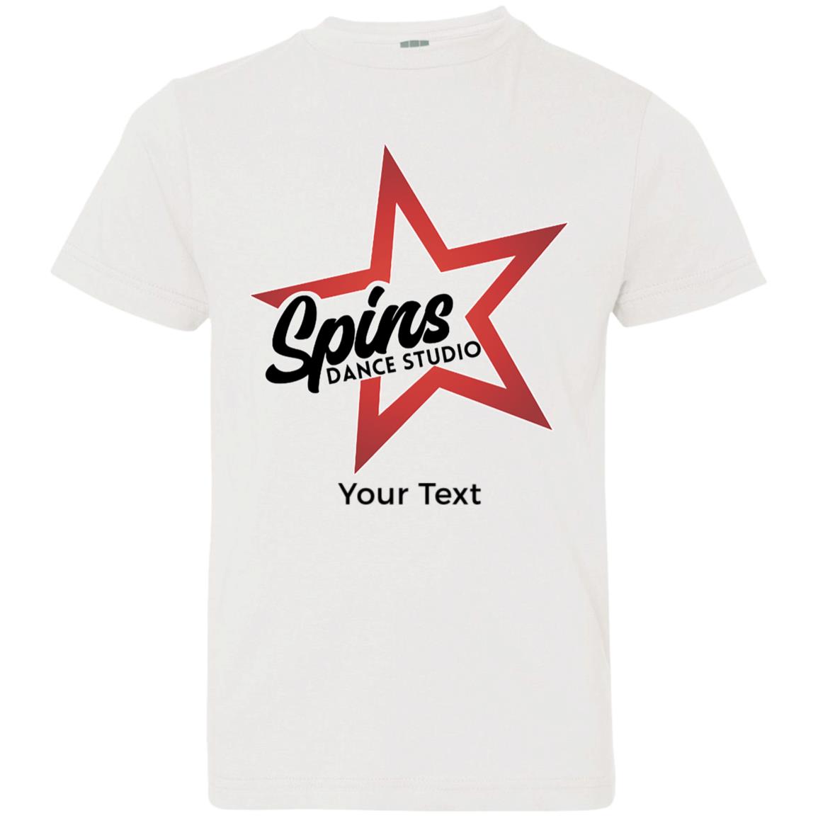 Spins Personalized Youth Jersey T-Shirt