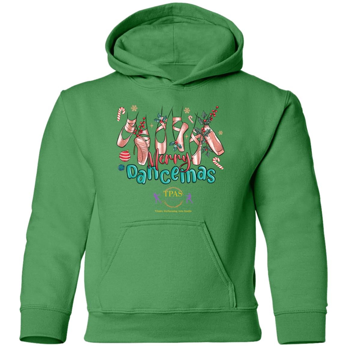 tpas christmas Merry Dancemas fun Youth Pullover Hoodie