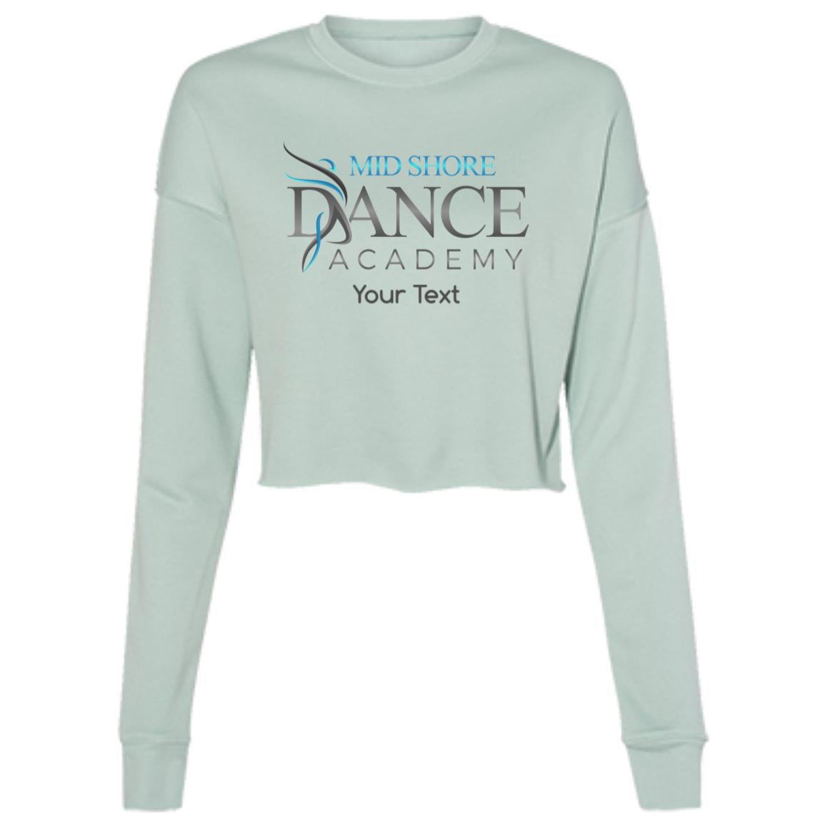 MSDA Personalized Cropped Fleece Crew