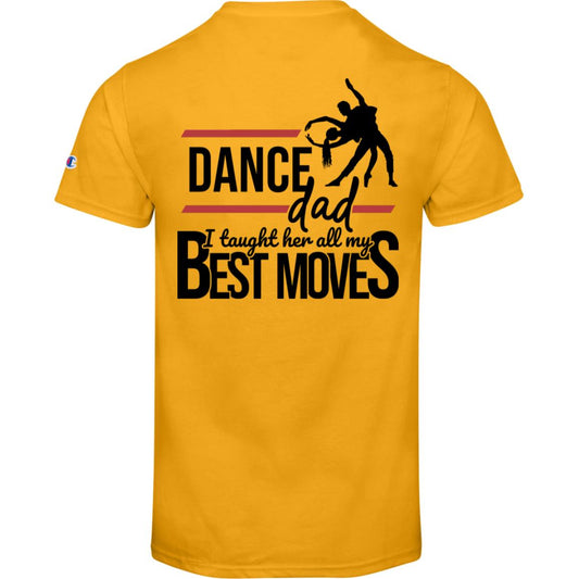 Spins Dance Dad Champion Short Sleeve Tee