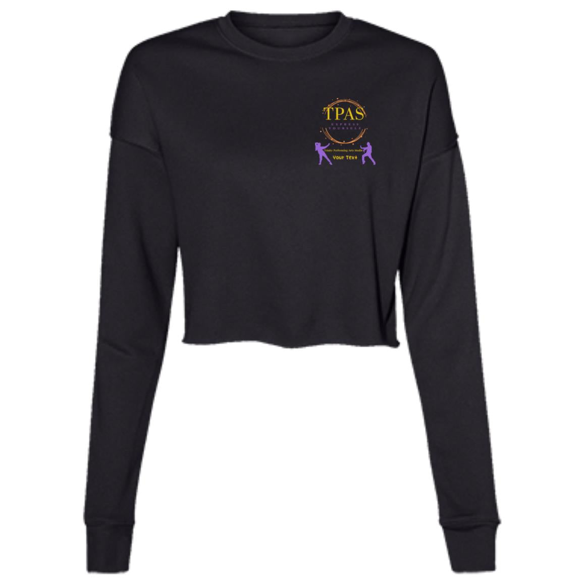 TPAS Ladies' Cropped Fleece Crew