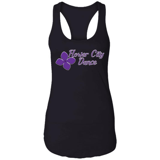 FCD White Trim NL1533 Ladies Ideal Racerback Tank