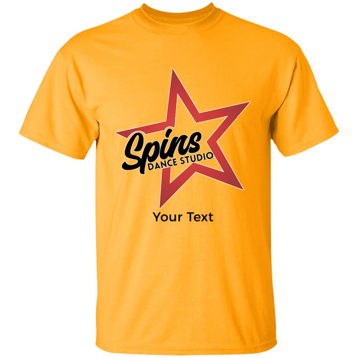 Spins Personalized Youth 100% Cotton T-Shirt