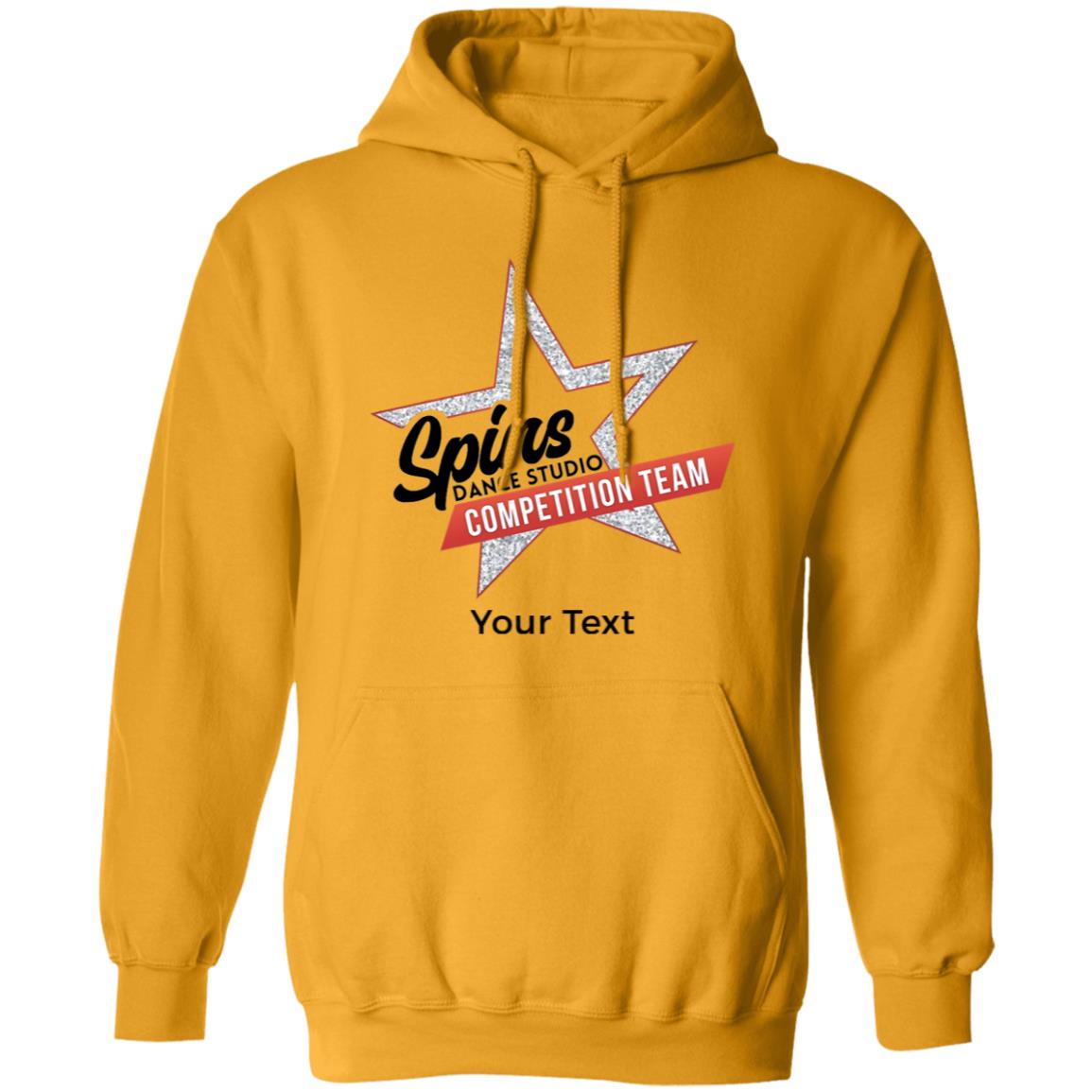 Spins Comp Team Personalized Pullover Hoodie