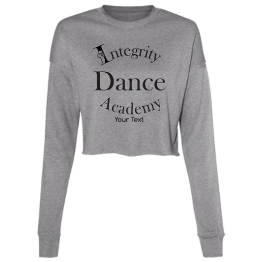 Integrity Dance Academy Personalized Cropped Fleece Crew