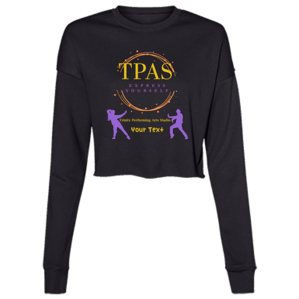 TPAS Ladies' Cropped Fleece Crew