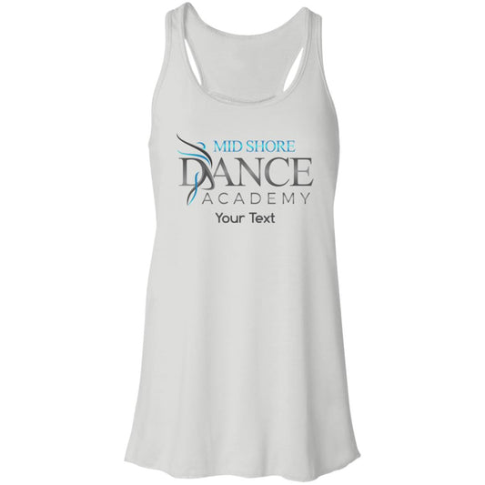 MSDA Personalized Flowy Racerback Tank