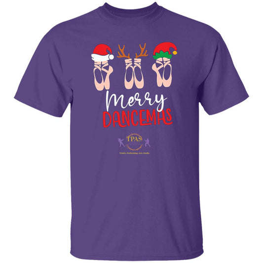 tpas christmas Merry Dancemas 100 % Cotton T-Shirt