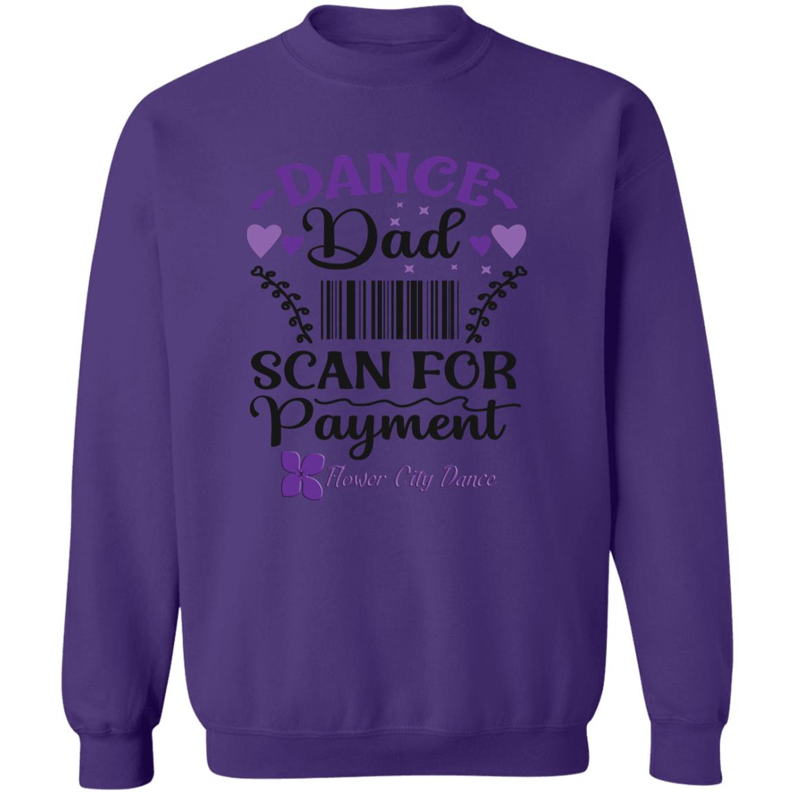 FCD Dance Dad Crewneck Pullover Sweatshirt