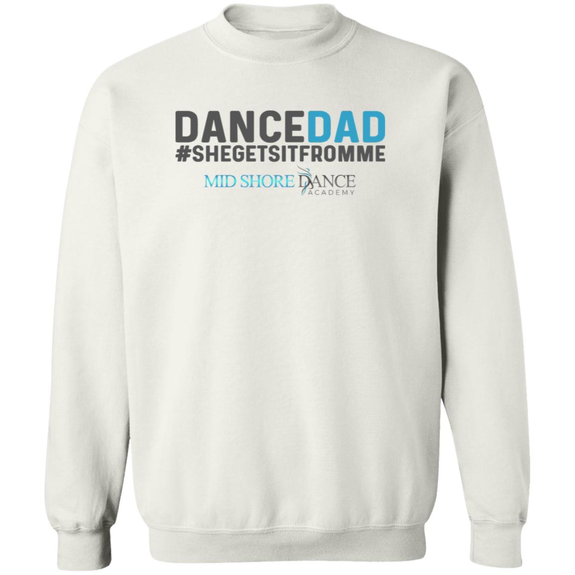 MSDA Dance Dad Crewneck Pullover Sweatshirt