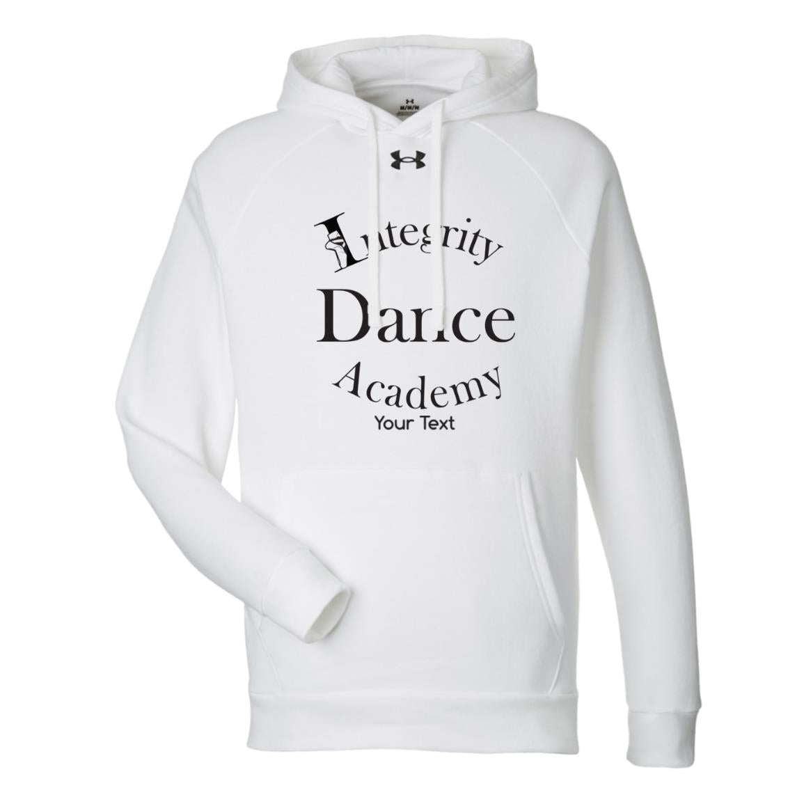 Integrity Dance Academy Personalized Under Armour Mens Rival Fleece Hoodie