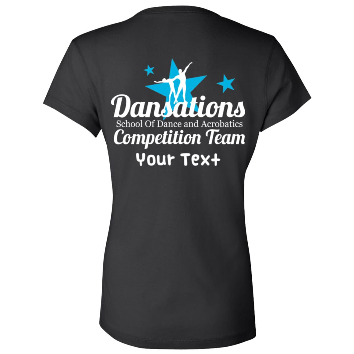 Dansations Competition Team Ladies' Jersey V-Neck T-Shirt