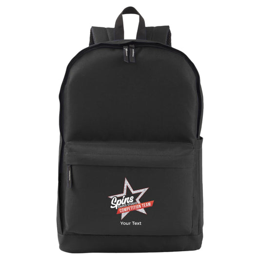 Spins Comp Team Personalized Core Essentials Backpack